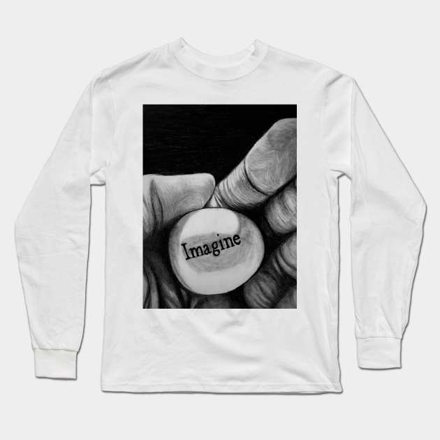 Imagine Long Sleeve T-Shirt by AmEKo